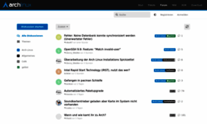 Bbs.archlinux.de thumbnail