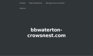 Bbwaterton-crowsnest.com thumbnail