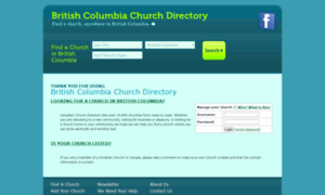 Bc.churchdirectory.ca thumbnail
