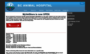 Bcanimalhospital.ca thumbnail