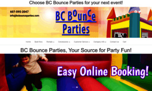 Bcbounceparties.com thumbnail