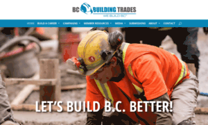 Bcbuildingtrades.org thumbnail