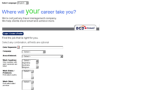 Bcdtravel.apply2jobs.com thumbnail