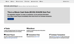 Bch.solomining.io thumbnail