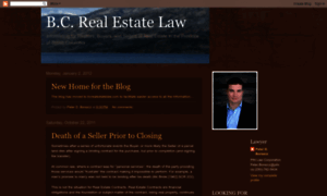 Bcrealestatelaw.blogspot.com thumbnail