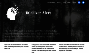 Bcsilveralert.ca thumbnail