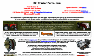 Bctractorparts.com thumbnail