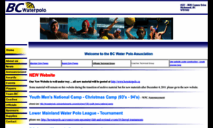 Bcwaterpolo.com thumbnail