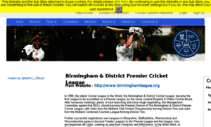 Bdpcl.play-cricket.com thumbnail