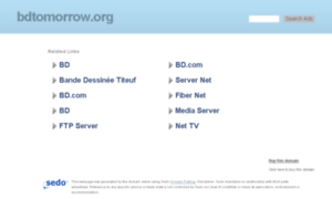 Bdtomorrow.org thumbnail