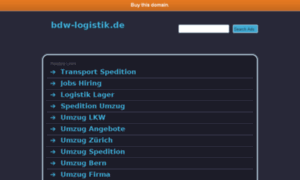 Bdw-logistik.de thumbnail