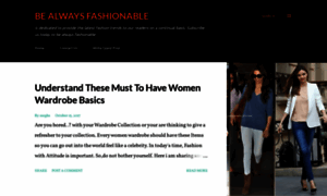 Be-always-fashionable.blogspot.com thumbnail