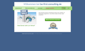 Be-first-consulting.de thumbnail