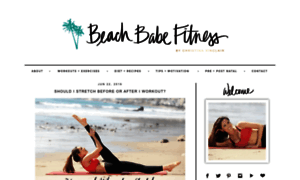 Beachbabefitness.com thumbnail