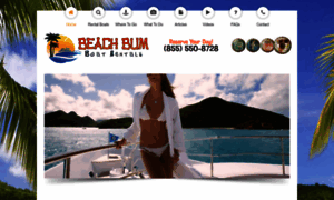 Beachbumboatrentals.com thumbnail