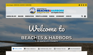 Beaches.lacounty.gov thumbnail