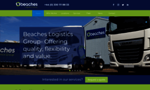 Beacheslogistics.co.uk thumbnail