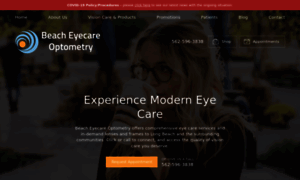 Beacheyecareoptometry.com thumbnail