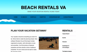 Beachrentalsva.com thumbnail