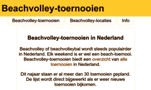 Beachvolley-toernooien.nl thumbnail
