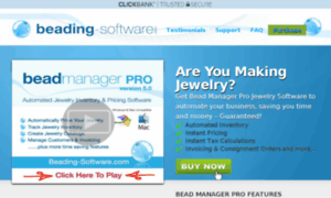 Beadmanagerpro.com thumbnail