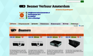 Beamerverhuuramsterdam.nl thumbnail