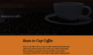 Bean-to-cup-coffee.com thumbnail