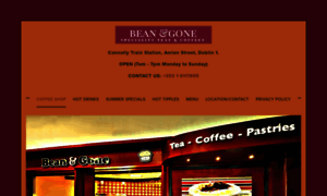 Beanandgonecafe.com thumbnail