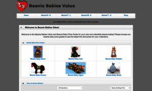 Beaniebabiesvalue.com thumbnail