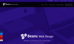Beanswebdesign.com thumbnail