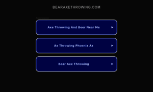 Bearaxethrowing.com thumbnail