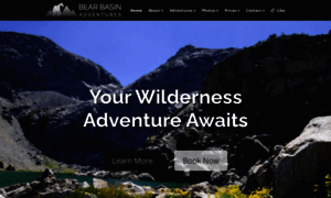 Bearbasinadventures.com thumbnail