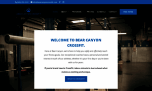 Bearcanyoncrossfit.com thumbnail