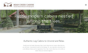 Bearcreekcabins.net thumbnail