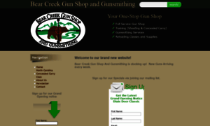 Bearcreekgunshop-gunsmithing.com thumbnail