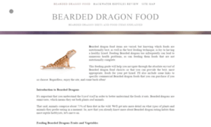 Bearded-dragon-food.com thumbnail