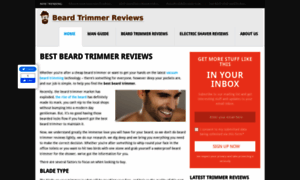 Beardtrimmerreviews.co.uk thumbnail