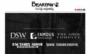 Bearpawshoes.ca thumbnail