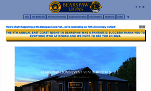 Bearspawlions.com thumbnail