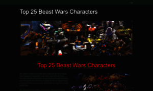 Beastwars25.weebly.com thumbnail