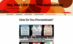 Beatprocrastinationcoach.com thumbnail