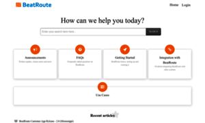 Beatroute.freshdesk.com thumbnail
