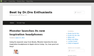 Beatsbydrdres.blog.com thumbnail