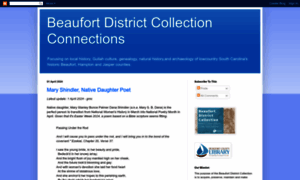 Beaufortdistrictcollectionconnections.blogspot.com thumbnail