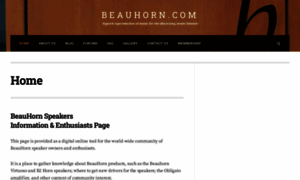 Beauhorn.com thumbnail