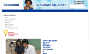 Beaumontchildrenshospital.com thumbnail