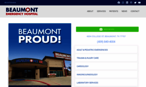 Beaumontemergencycenter.com thumbnail