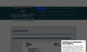 Beaumontsurvesle.fr thumbnail