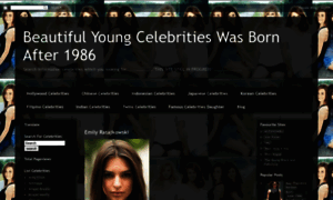 Beautifulyoungcelebrities.blogspot.com thumbnail