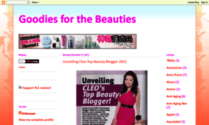 Beauty-goodies.blogspot.sg thumbnail